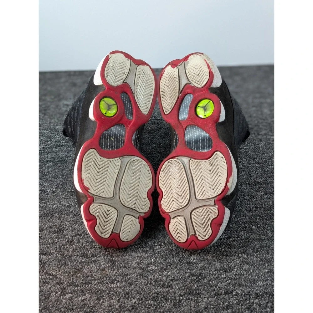 Nike Air Jordan 13 Retro Playoff Youth Shoes Size 4Y Kids Black Red DJ3003-062